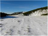 Planina Ravne - Kocbekov dom na Korošici